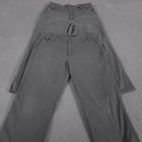 Duluth Trading Co Other - LOT OF 2 Duluth Trading Co Pants Mens 36x30 Grey DuluthFlex Fire Hose Carpenter